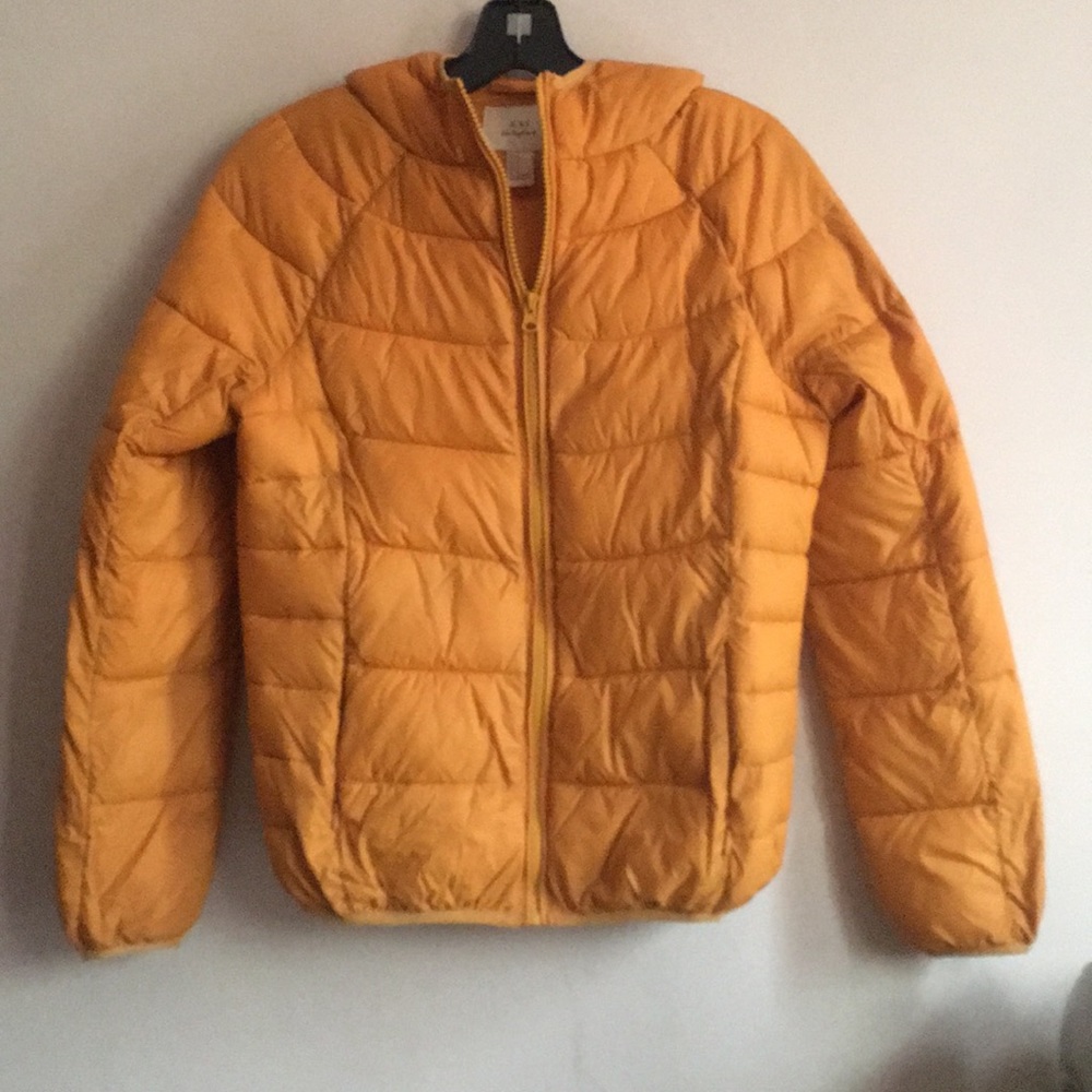 Mustard Puffer Coat